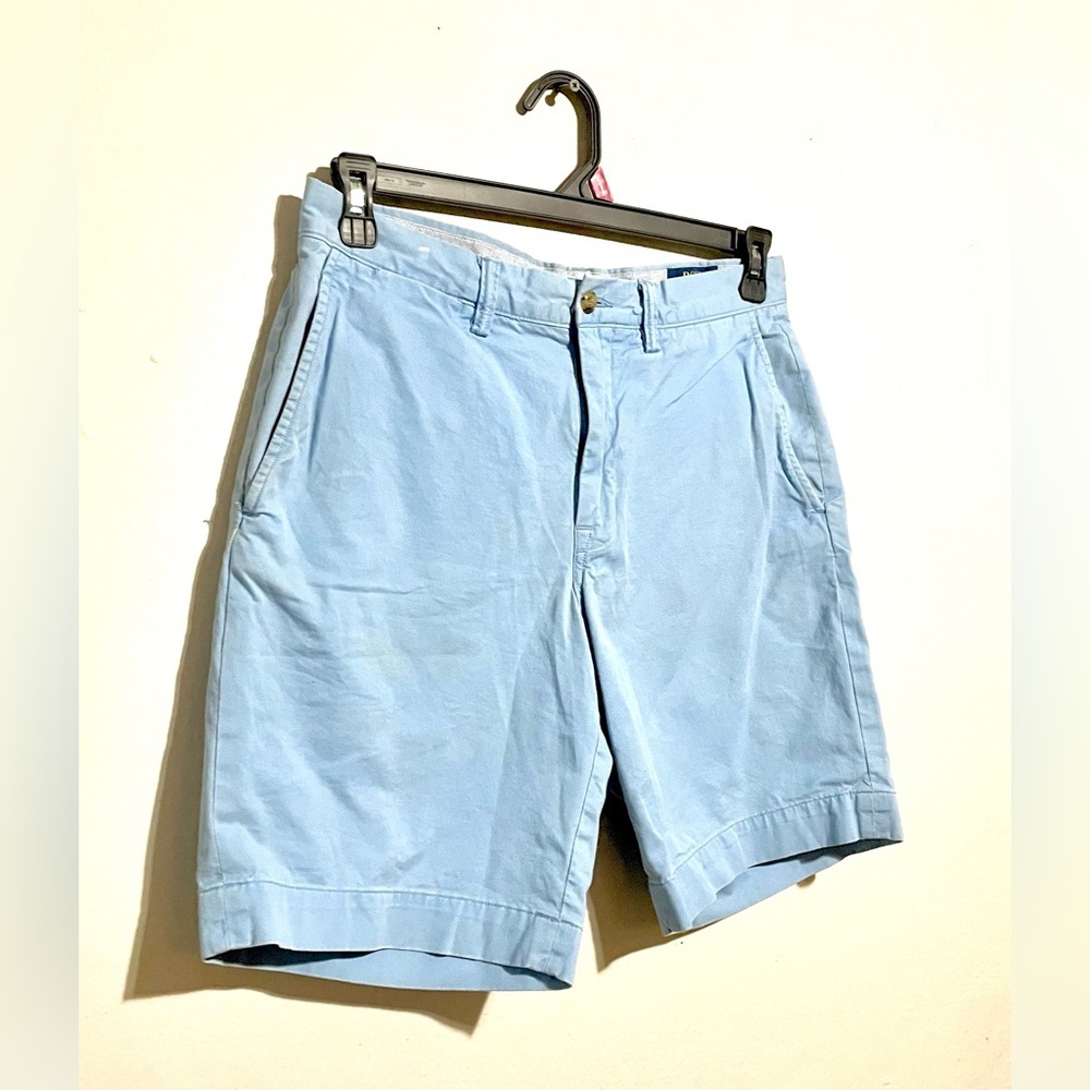 POLO RALPH LAUREN Classic-Fit Chino Short Men's Size 30 Blue - Picture 2 of 5